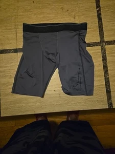 mens nike pro compression shorts Dri Fit Tight Fit Size L - Picture 1 of 7