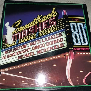 SOUNDTRACK SMASHES 80'S & MORE-B.B. KING/GLENN FREY-VINYL RECORD LP - Picture 1 of 4