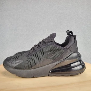 Nike Air Max 270 Jugend 4 Damen 6,5 schwarz Schnürschuhe Low-Top Turnschuhe BQ5776-001 - Bild 1 von 11