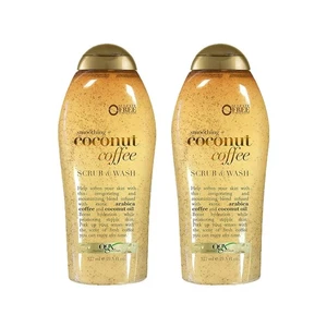 OGX Smoothing + Coconut Kaffee Peeling Körperpeeling - 19,5 flüssige Unzen (2er Pack)🔥 - Bild 1 von 2