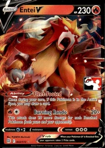 Pokemon Entei V Premio Pack Serie Cartas 022/172 Casi Como Nuevo Casi Nuevo - Imagen 1 de 2