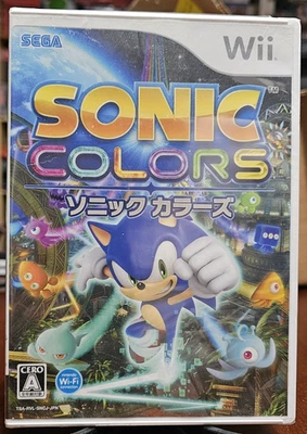 SONIC COLORS Wii Nintendo SEGA Japan Ver New Sealed - Image 1 of 2
