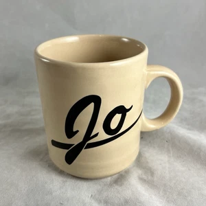 JT Pottery NAME JO  Tea or Coffee Mug Made in England Vintage - Picture 1 of 6