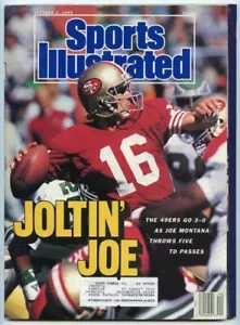 Sports Illustrated October 2, 1989 San Francisco 49ers Joe Montana - Picture 1 of 1