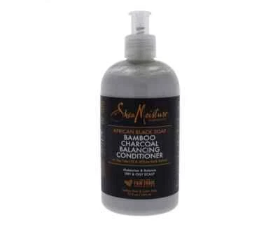 🔥✅ Shea Moisture African Black Soap Bamboo Charcoal Balancing Conditioner 13oz - Image 1 of 2