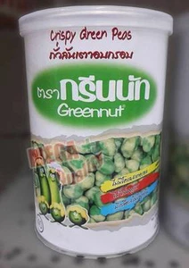 Greennut Roasted Green Beans Crispy Coated Green Peas Flavored Food Snack 160g - Picture 1 of 4