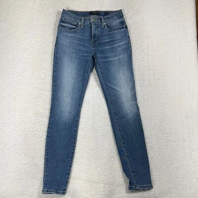 Pantalones de mezclilla ajustados de tiro medio azul Lucky Brand para mujer talla 4/27 (26,5x28) AVA Foto 1 de 4