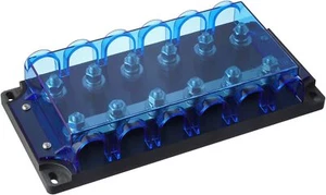 6-Punkt AMG Sicherungsblock mit Sicherungen und Schutzschale Schwerlastverteiler... - Bild 1 von 7