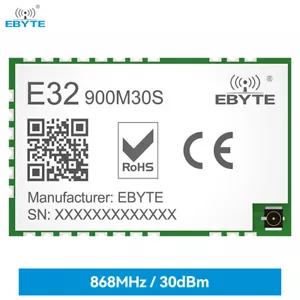 Módulo inalámbrico LoRa Chip Solution EBYTE SX1276 20/30 dBm 850 ~ 931 MHz SMD 5KM Chip Solution - Imagen 1 de 10