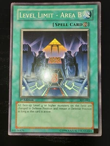 YuGiOh Level Limit - Area B AST-092 1st Edition NM/Mint - Picture 1 of 1