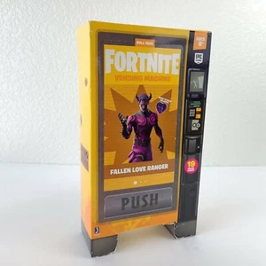 Fortnite Vending Machine & Fallen Love Ranger Action Figure 4" NEW 2020 - Picture 1 of 6