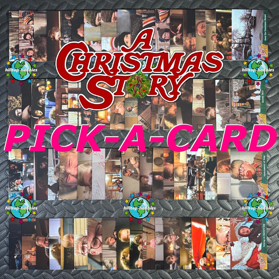 2024 CRYPTOZOIC A CHRISTMAS STORY TRADING CARDS PICK-A-CARD BASE,CHASE,WRAPPER - Image 1 of 1