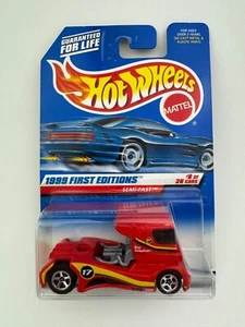 Hot Wheels 1999 First Editions Semi-Fast 8 of 26 Cars - Picture 1 of 7