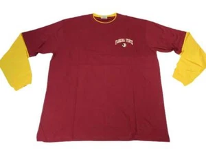 New Florida State Seminoles Mens Sizes 2XL-3XL-4XL-Tall Maroon Long Sleeve Shirt - Picture 1 of 9