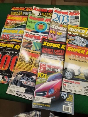 Лот 2002-2003 "Super Rod" журналы (16), хорошее состояние товара. - Изображение 1 из 4