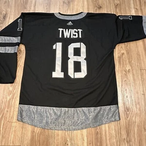 Adidas St Louis Blues Tony Twist #18 Jersey Black/Gray Size 3XL - Picture 1 of 10