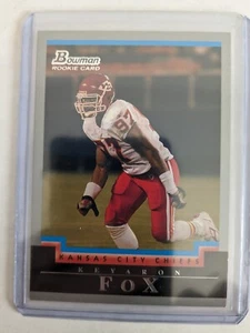 🏆 2004 Bowman KEYARON FOX RC #235 KANSAS CITY CHIEFS GT YELLOW JACKETS - Picture 1 of 2