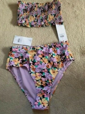 BIKINI TOP E INFERIOR ALMACÉN TALLA 10 MUY ATRACTIVO POR CORREO GRABADO Foto 1 de 4