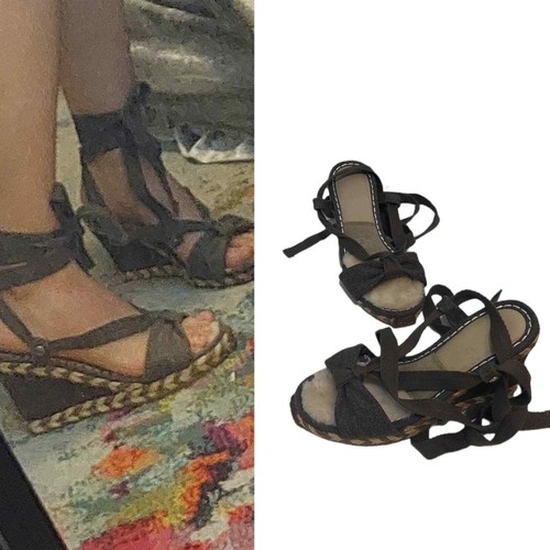 Sandali con zeppa stringati UGG taglia 6