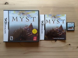 Myst (Nintendo DS, 2008) komplett getestet funktioniert mit Handbuch Case Cartridge CIB - Bild 1 von 10