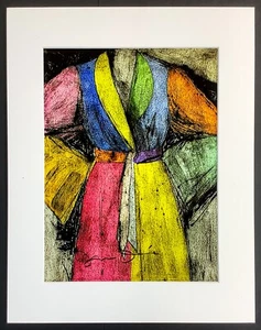JIM DINE - 11x14 Pre-Matted Print - FRAME READY - Hand Signed Signature - Picture 1 of 12