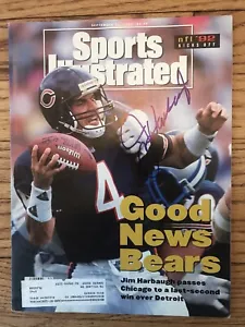 Osos de Chicago firmados por revista deportiva ilustrada de Jim Harbough - Imagen 1 de 3