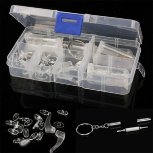 Eyeglasses Glasses Sunglasses Repair Tool Spectacles Screws Nut Screwdriver Kit - Imagen 1 de 13