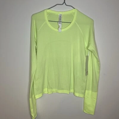 Lululemon Swiftly Tech Manga Longa 2.0 Corrida Tamanho 10 Zap Desbotado FZAP - Imagem 1 de 4