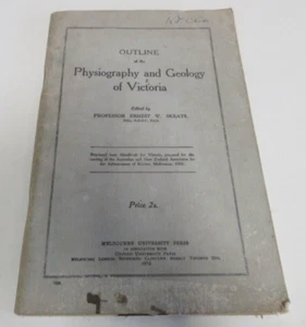 Esquema de la Fisiografía y Geología de Victoria + Mapa Coloreado - Skeats - 1935 - Imagen 1 de 21