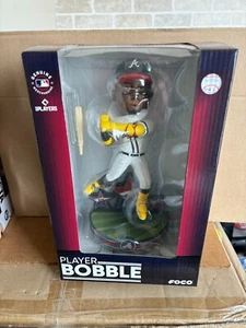 Ronald Acuna Jr Atlanta Braves MLB Superstar Series Bobblehead Nuovo con scatola in magazzino - Foto 1 di 2