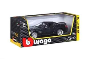 BBurago Mercedes SL 65 AMG Hardtop black 1:24 - Picture 1 of 4