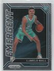 2020-21 Panini Prizm Emergent #23 Lamelo Ball Charlotte Hornets Insert Rc 33