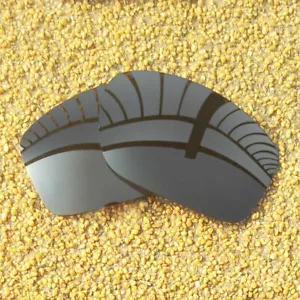 Polarized Lenses Replacement for-Oakley Double Edge OO9380 Sunglass-Solid Black - Picture 1 of 5