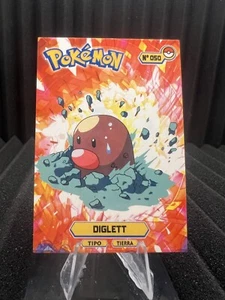 Diglett #50 - Base de datos Pokemon Top Card Pokedex 2024 - Tarjeta Pokémon casi nueva - Imagen 1 de 2