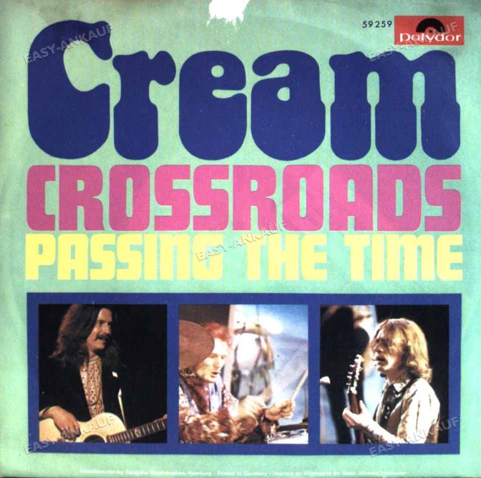 Cream - Crossroads / Passing The Time 7" (VG+/VG+) ' - Image 1 of 1
