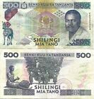 Tanzania 500 Shilingi (1989) P21b