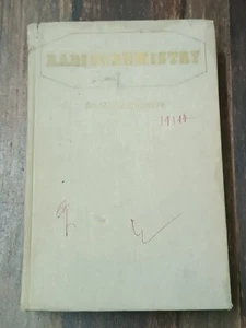 MIR EDITORIAL: RADIOQUÍMICA POR AN. N. NESMEYANOV, HB, INGLÉS 1974 PÁGINAS 643 - Imagen 1 de 13