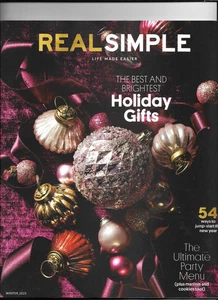 REAL SIMPLE MAGAZINE-----DECEMBER 2025 - Picture 1 of 1
