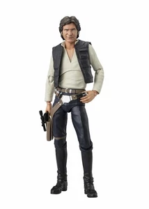 S.H.Figuarts Han Solo Classic Ver. Star Wars A New Hope 1/12 Actionfigur - Bild 1 von 5