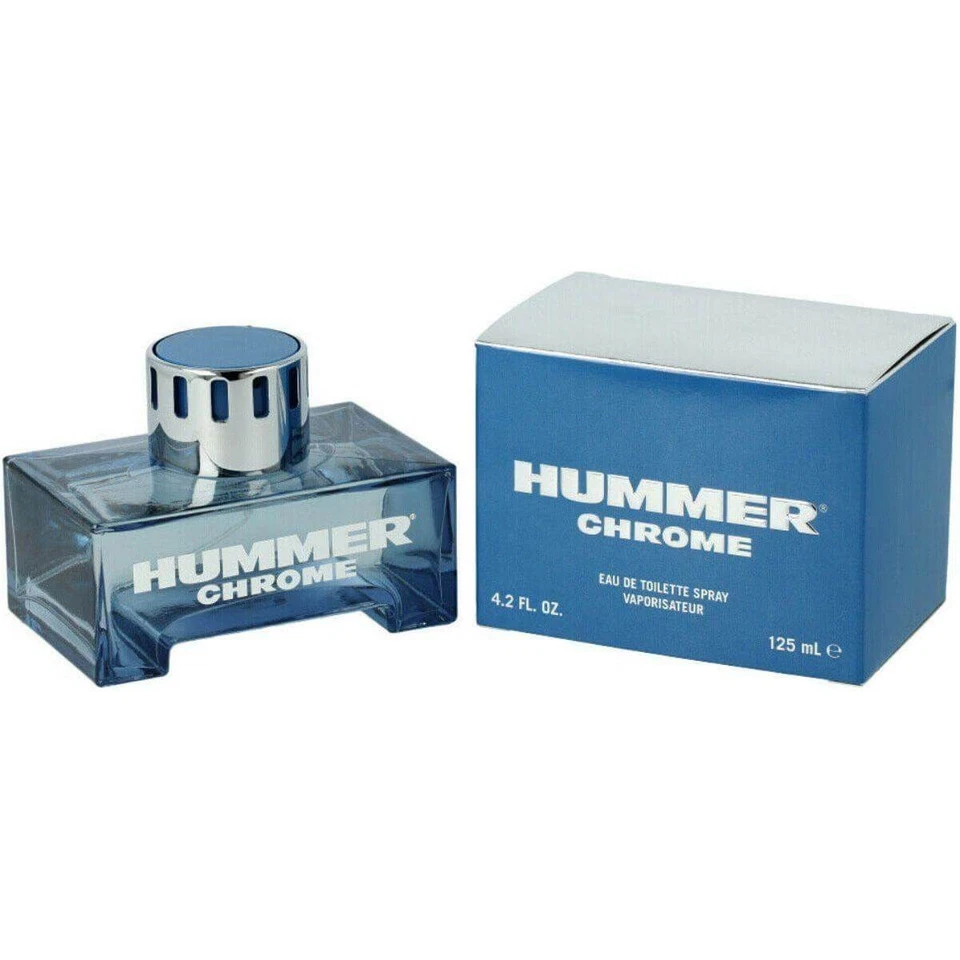 HUMMER CROMO colonia para hombre EDT 4,2 OZ nueva en caja Foto 1 de 1