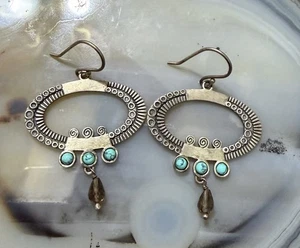 Silpada Sterling Silver Dangle Earrings - Picture 1 of 6