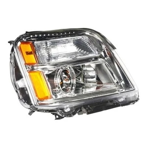 Headlight Assembly Compatible with Terrain 2016-2017 Chrome Passenger Side - Picture 1 of 7