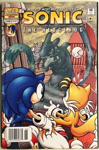 SONIC The HEDGEHOG Comic Book #83 June 2000 KNUCKLES Bagged & Boarded GD+ - Picture 1 of 3