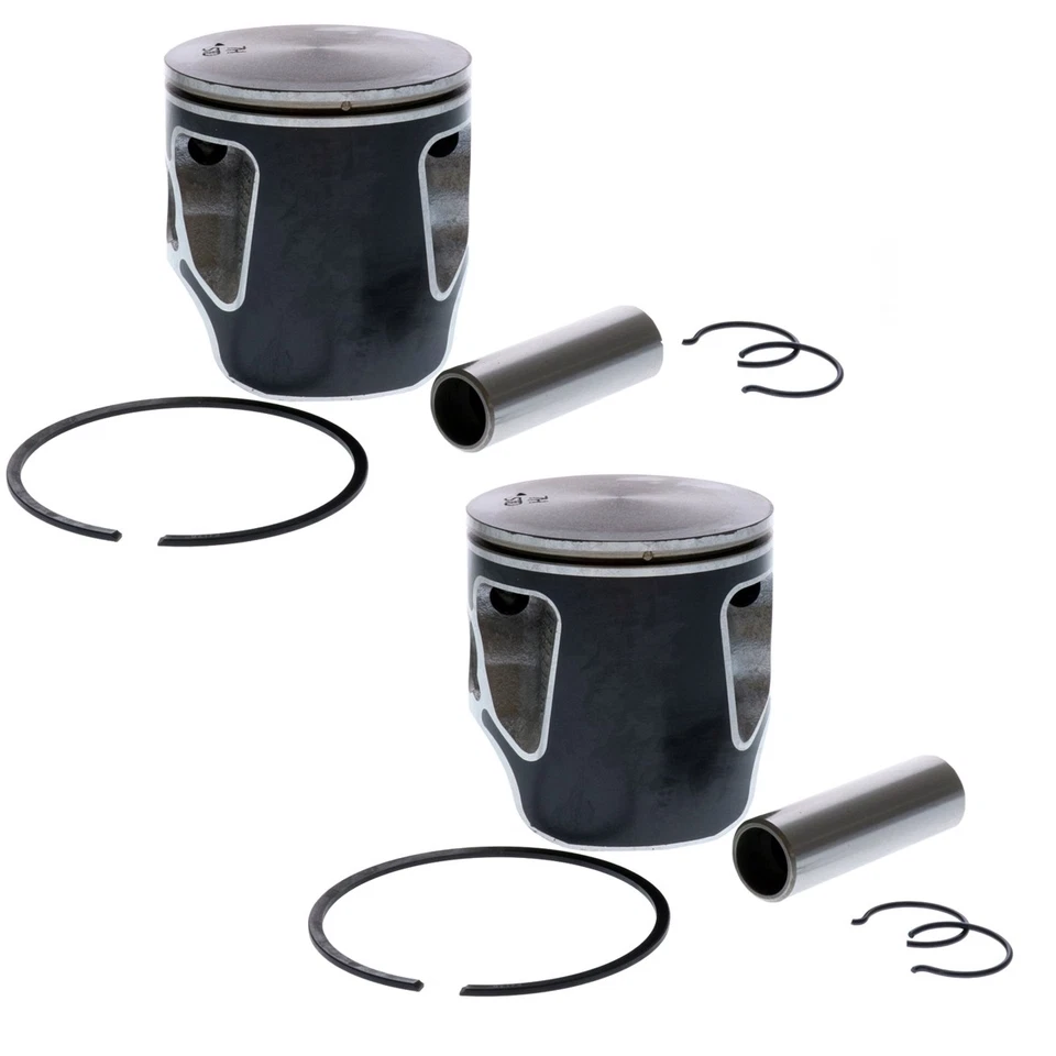 2 kits de pistón de diámetro estándar SPI para Ski-Doo 850 ETEC se adapta a 2017-2025 - 82 mm Foto 1 de 1