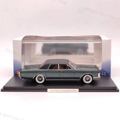 GLM Models 1/43 Lincoln Continental 1969 GLM43103102 Green Resin Car Collection - Image 1 of 4