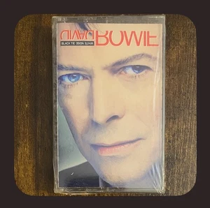 Factory Sealed : David Bowie - Black Tie White Noise • Cassette Tape 1993 Savage - Picture 1 of 7