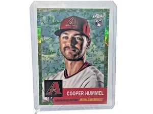 2022 Topps Chrome Platinum Cooper Hummel RC #299 White Green /99 Dbacks - Bild 1 von 2