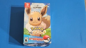 880:  Pokemon Let’s Go Eevee + Poké Ball Plus Bundle Switch New Sealed Mew - Picture 1 of 14