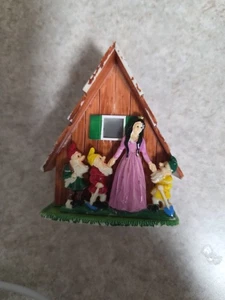 VINTAGE SCHNEEWITTCHEN & 7 ZWERGE COTTAGE BILDBETRACHTER ~ West Germany ~ L@@K! - Bild 1 von 4