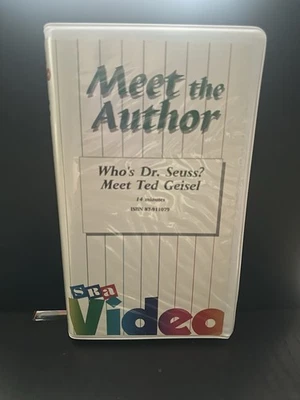 VHS Meet the Author Who's Dr. Seuss? Meet Ted Geisel Educational OOP - Image 1 of 4